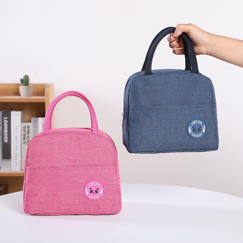 Handbag Insulation Box Oxford Cloth Picnic Bag School Insulation Lunch Box