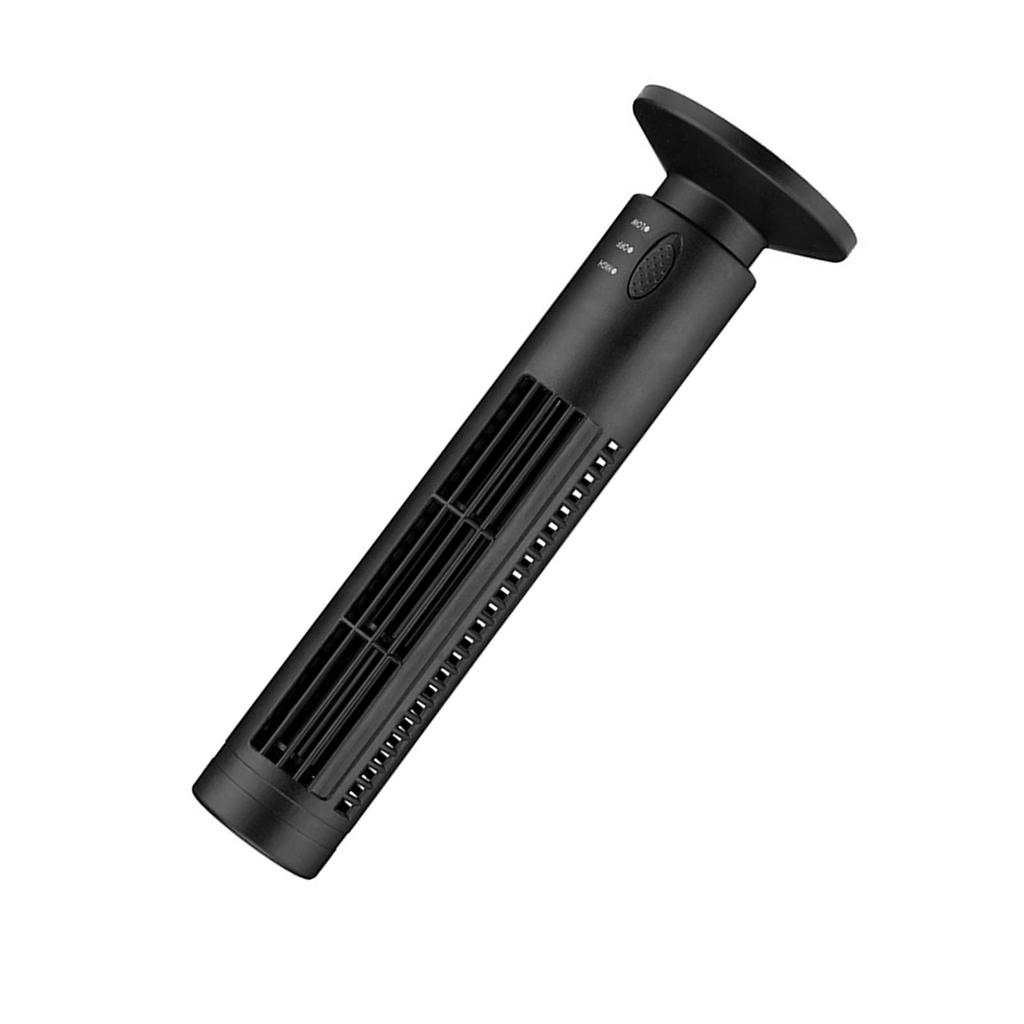 Mini Bordvifte Tårnvifte Bladløs Vertikal Elektrisk Vifte for Studier Kontor Hybel USB Plugg inn 5V DC