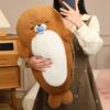 Seal Plush Pillow Sleeping Seal Stuffed Animal with Removable Accessories Soft Cuddly Pillow for Hugging