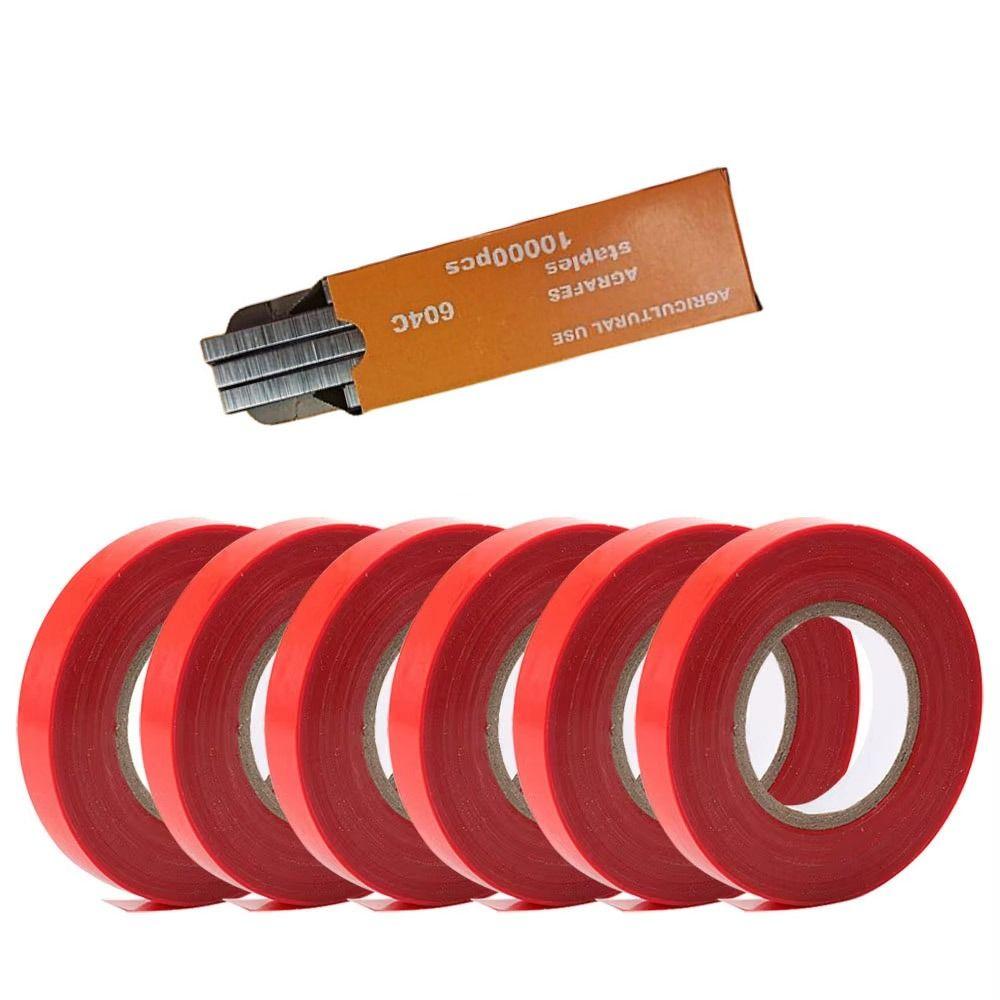 10pcs 10PCS Tying Machine Tape Tying Binding Tool Vegetable Fruit Tree Taper  Garden Use
