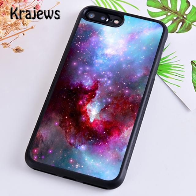 Krajews Fantasy Nebula Space Stars Universe Phone Case Cover For iPhone 17 Air 16 15 14 plus 12 13 pro max