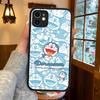 Cartoon D-Doraemons For IPhone Air 16 15 14 Plus 13 12 11 Pro Max Matte Cover Jelly Shockproof Phone Case