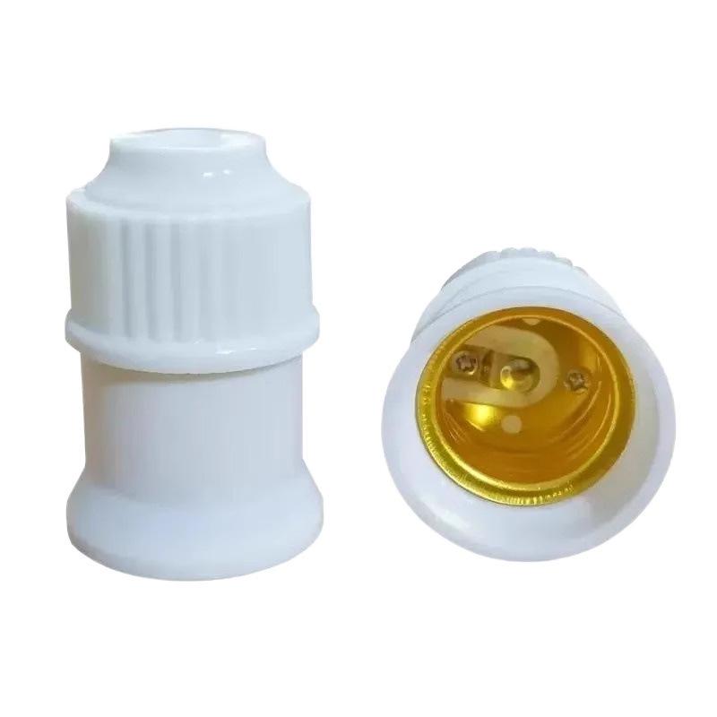 E14 to E27 Bulb Socket Converter, Household Lamp Holder Adapter