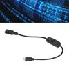 30cm/11.8inch Type C Male to Female with ON/Off Switch Power Extension Cord USB Extension Cable USB Connection