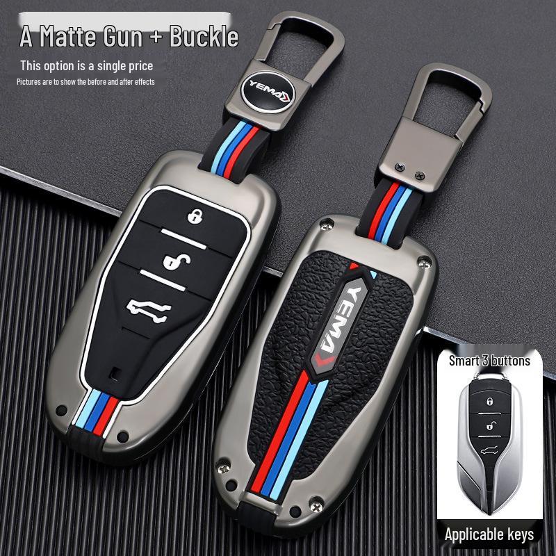 Pouzdro na klíče Mustang T70/T80: Prémiový kovový ochranný kryt pro muže