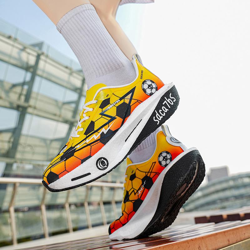 Running Shoes Carbon Board Speciality Marathon Men Sports Outdoor Breathable Lightweight Women's Comfortable Athletic Nonskid Casual Sneakers