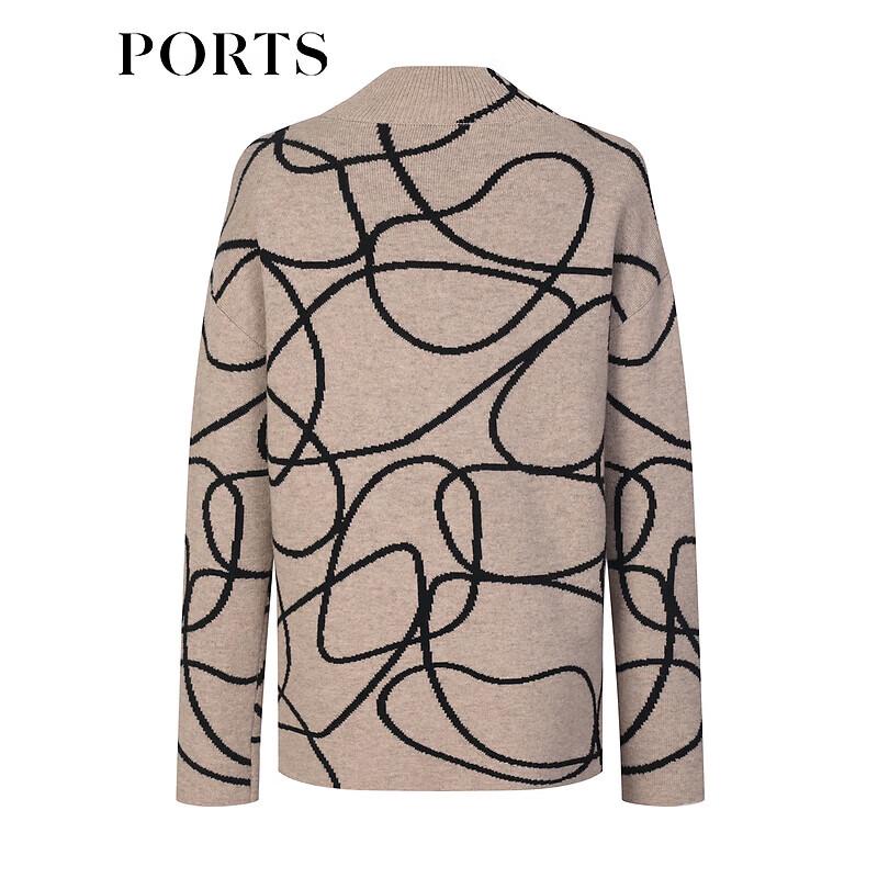 PORTS Women's Cashmere Blend Turtleneck Sweater