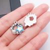 UV Resin Star Moon Tetragonal Star Pendant DIY Earrings Necklace Pendant Accessories