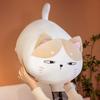 35-70cm Dicke Weiche Niedliche Katze Plüschtiere Kawaii Stoffkatze Weiches Plüsch Schlafkissen Kissen Kindergeschenk