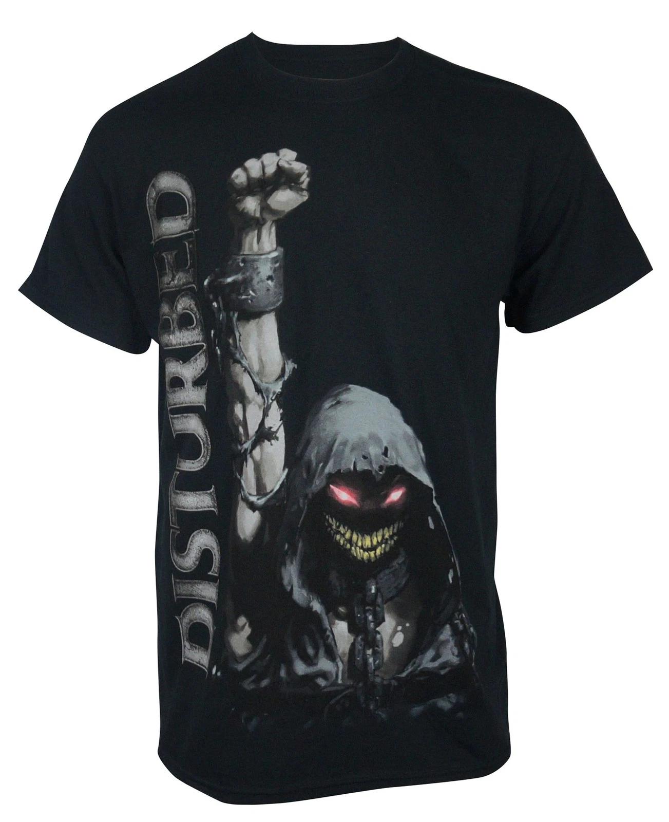 DISTURBED Band Up Yer Fist T-Shirt S M L XL 2XL NEW XXL