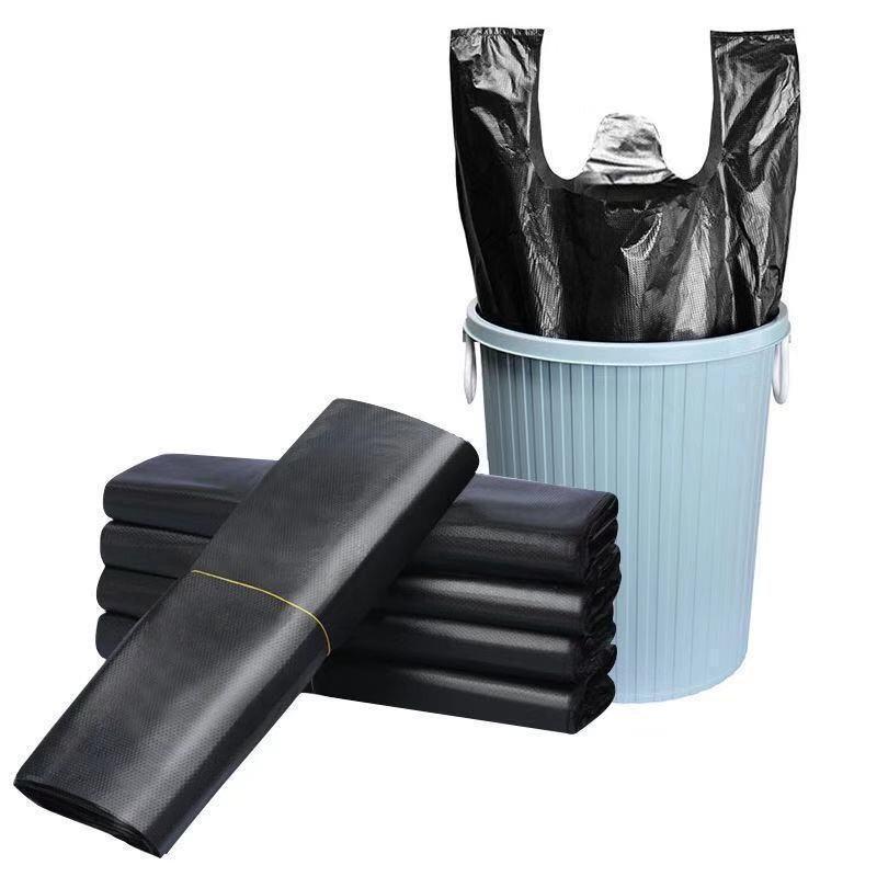 Large Extra Thick Portable Black Kitchen Garbage Bags