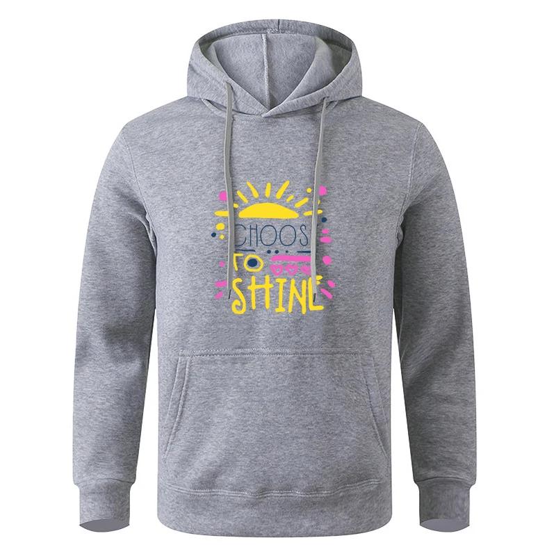 Long Sleeve Gray Black Teens Autumn Hooded Sweatshirt Hoodie Sportswear