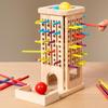 Wooden Pick-Up Sticks Educational Toy for Parent-Child Interaction and Early Education