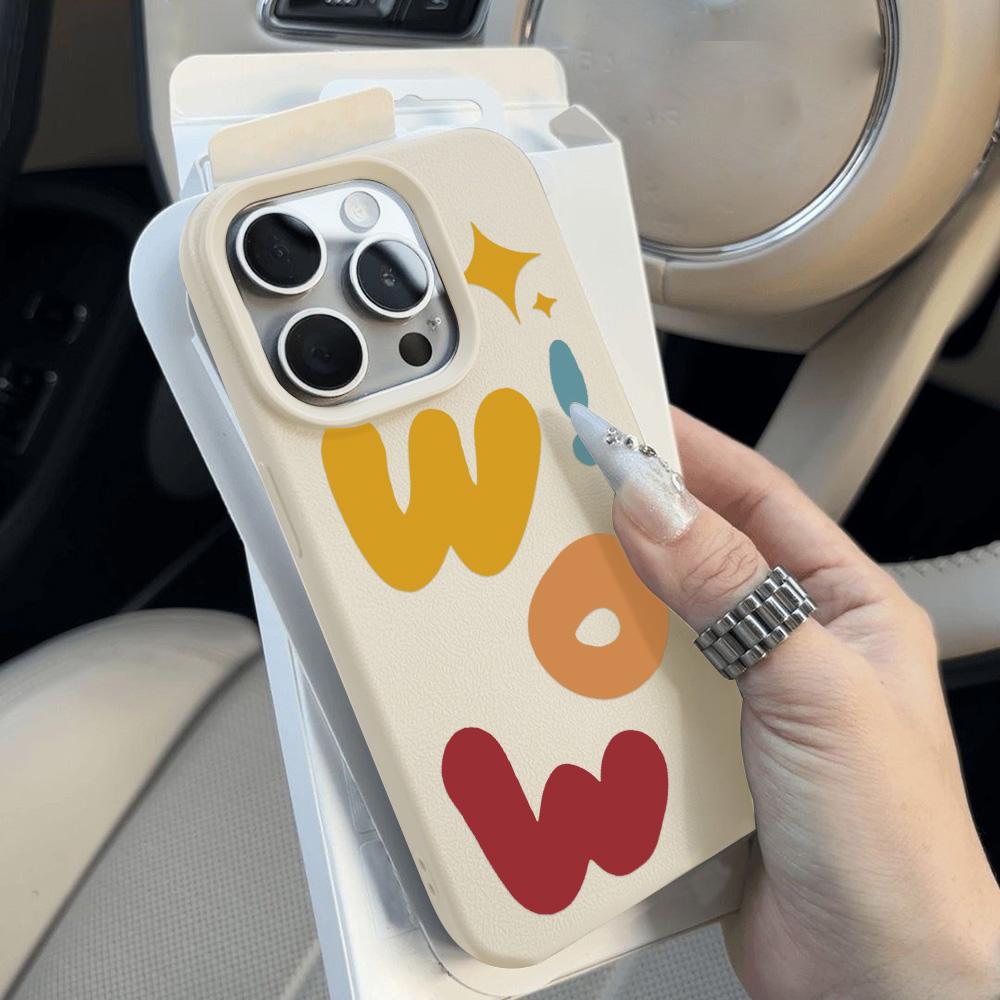 Love Heart Phone Case For iPhone 13 Case iPhone 16 Pro 11 12 14 15 Pro Max 16 Plus Leather Texture Shockproof Soft Cover Funda