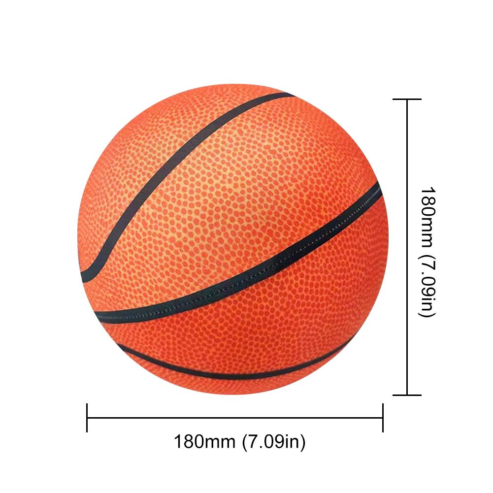 

18/21/24 см Бесшумный баскетбольный мяч Высокая упругость Тихий баскетбольный мяч Размер 3/5/7 Баскетбольный мяч без шума для различных видов деятельности в помещении