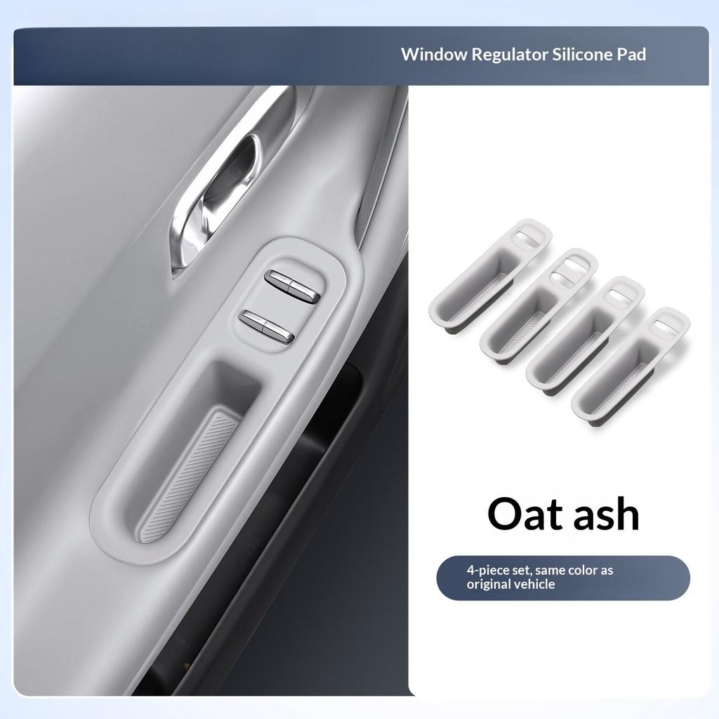 For Leapmotor B03X A10 Car Silicone Cup Holder Mat Center Console Anti Slip Waterproof Interior Protection Non Slip Mat