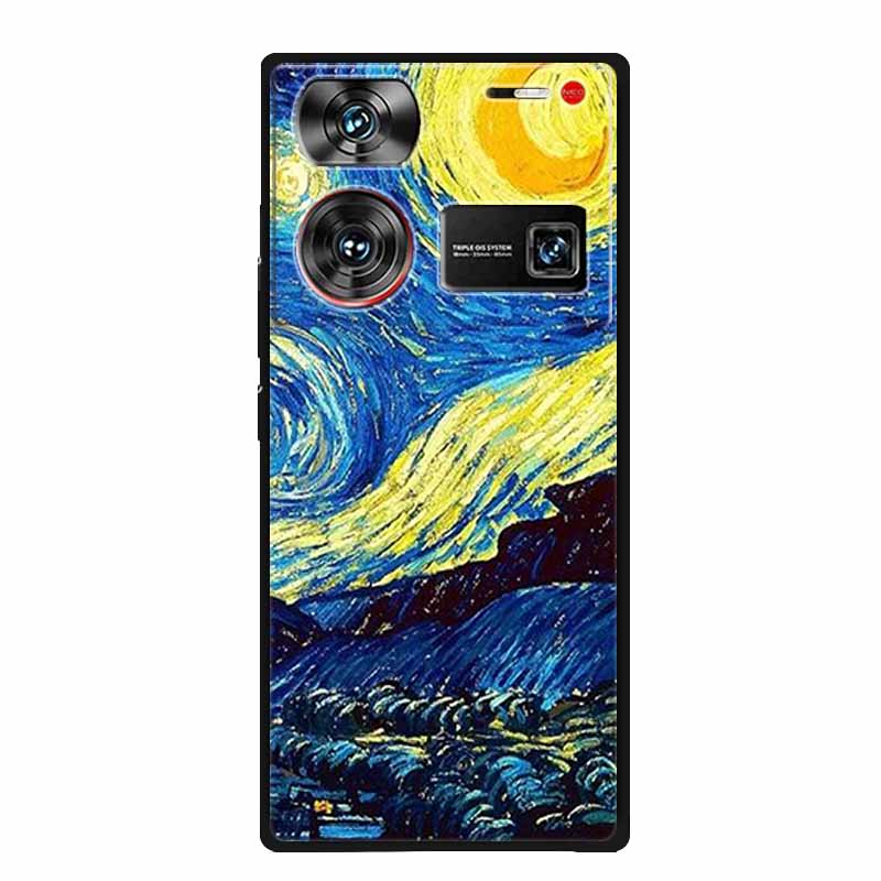 For ZTE Nubia Z60 Ultra Case Animals Soft Silicone TPU Cover Phone Cases For ZTE Nubia Z60Ultra 5G Protective Cool Wolf Coque