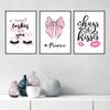 Make-up Schönheit Bild Kunst Poster Wimpern Leinwand Malerei Lippenstift Wand Dekor moderne Schönheitssalon Wandkunst Leinwand Malerei HD2891