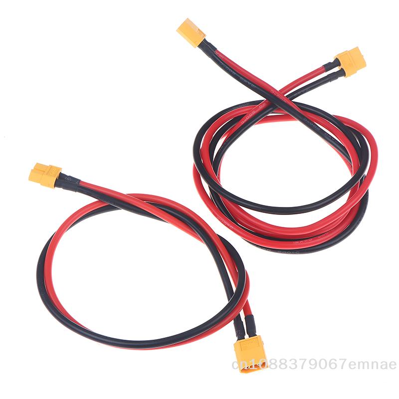 [ZYAS]12AWG XT60 Male Female Conversion Plug Connection Cable 50/100CM Wire Battery Connector For Lipo Battery RC Drone Car Boat