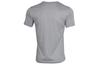 Men's Nike T-Shirts Men's Gray Crew Neck Moderate Straight Fit