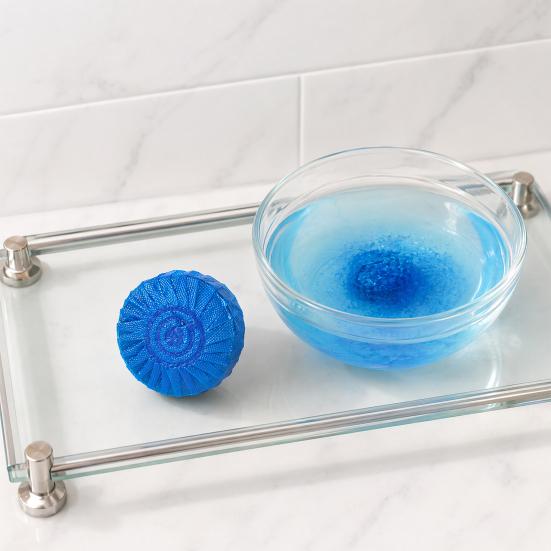 20 Pièces Comprimés Nettoyants Automatiques pour Cuvette de Toilette, Nettoyant pour Réservoir à Déposer pour Salle de Bain, Prévenir les Taches & Désodoriser, Désodorisant Facile à Utiliser pour Cuvette & Réservoir