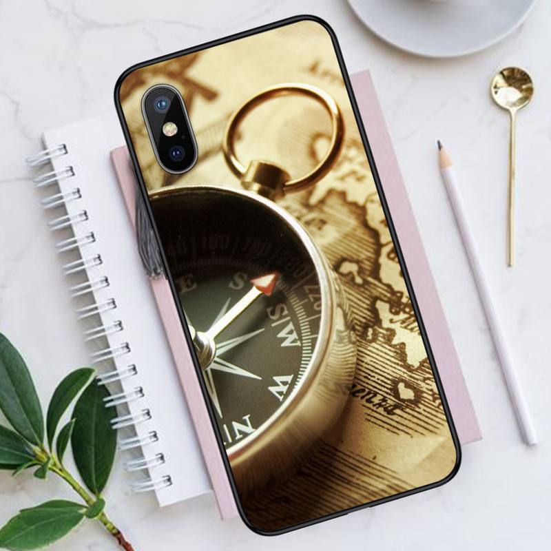 

Чехол для телефона с логотипом морского компаса для iPhone 11 12 pro XS MAX 8 7 6 6S Plus X 5S SE 2020 XR роскошный брендовый чехол Funda Coque iPhone12 12PRO