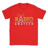 Ham Radio Amateur TShirt Summer Novelty T Shirts Unisex Cotton Round Neck Plus Size XL Clothes Short Sleeves YK Funny Tshirt