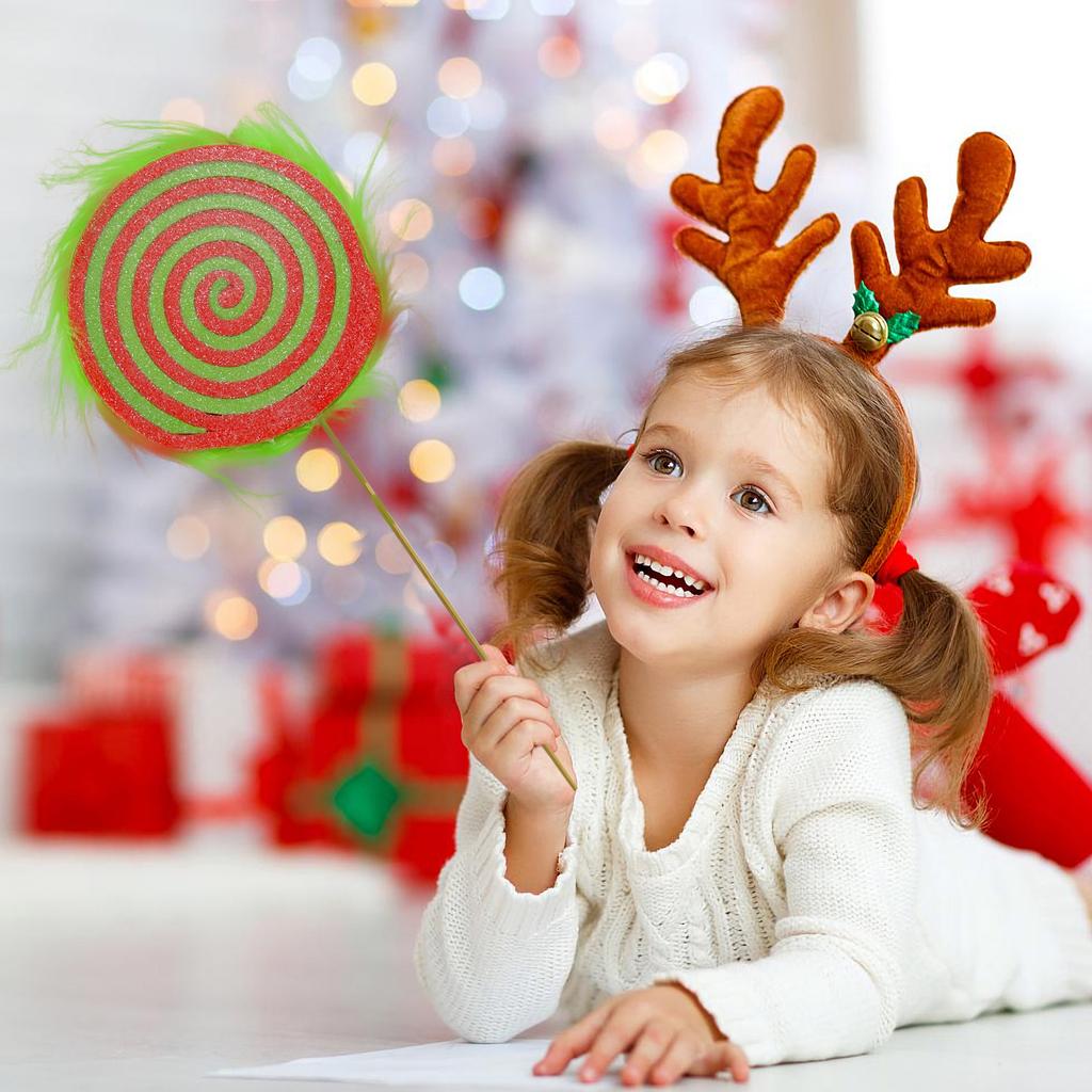 Vánoční ozdoby na stromek, Vánoční cukroví a lízátkové ozdoby, Dekorace na sváteční párty