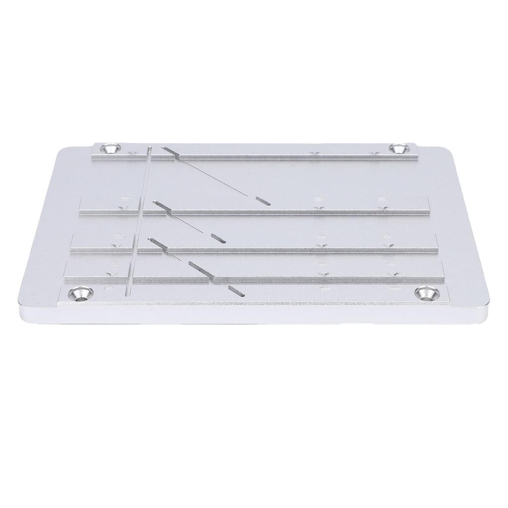 Splicing Block Kit Fit for Revoxsonido Open Reel to Reel 1 1 2 1 4 1 8in 10in Professional Aluminum Alloy Tool with Tape