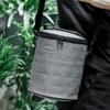 Fashion Oxford Thermal Bag for Lunch Portable Picnic Food Fresh-Keeping Cooler Women Men Bento Box Round Barrel Insulated Bags