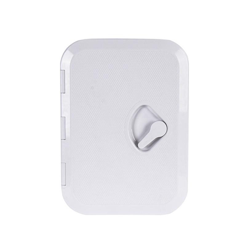 

15 Inch Marine Panel Cover with UV Resistant ABS Material & Two Handles Square Boat Deck Panel for Boats RVs Trailers белый