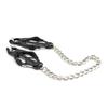 Erotic BDSM Unisex Metal Japanese Clover Style Body Nipple Clamps Brutal Bondage Restraint Dark Chain Sex Toy