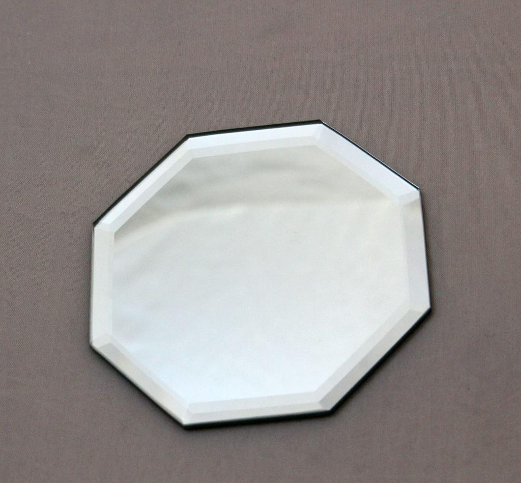 Four Cart Feng Shui Good Luck Octagonal 8cm x 6 Pieces Mirror,