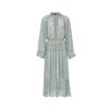 Veromoda 2025 Summer Floral Tie-Neck A-Line Dress