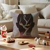C-Cage The E-Elephant Cushion Cover Silky Short Plush With Invisible Zipper Dustproof Sofa Pillow Cover For Home Decor