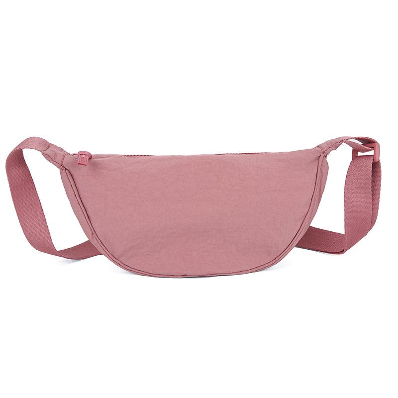 

2025 Women s Fashion Crossbody & Shoulder Bag - Versatile Textured Casual Crescent Dumpling Design