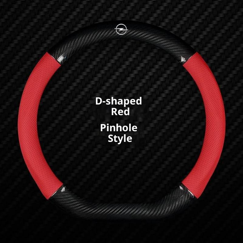 Car Steering Wheel DZGWA3T Cover For Opel OPCline Astra Corsa Grandland Insignia Mokka Vectra GTC Tigra Vivaro Zafira Auto Accessories