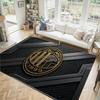 AC Milan Design Crystal Velvet Carpet Cozy Non?Slip Printed Rug For Bedroom Living Room Entrance