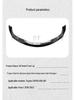 Compatible with Toyota SUPRA A90 A91 MK5 AG Front Lip Carbon Fiber Splitter Kit.