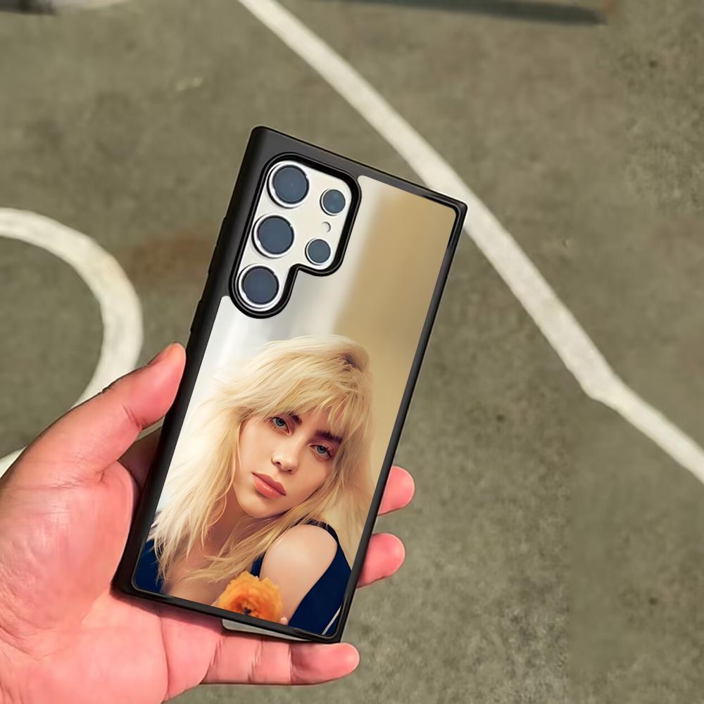 B-BillieS E-Eilish Phone Case For SAMSUNG Galaxy S26 S25 S24 S23 S22 S21 S20 FE Plus Ultra Cover