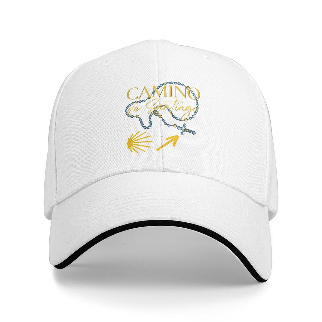 Summer Casual Baseball Cap Camino De Santiago Outdoor Gym Trucker Hat For Unisex Unisex Sunscreen  Streetwear Snapback Cap