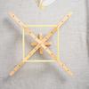 Wooden Yarn Winding Rack Household Wooden Handmade Wool Yarn Winding Rack Rotating Yarn Ball Rack
