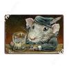 Patriciars The Rat Metal Signs Cinema Garage Bar Printed Bar Tin Sign Poster