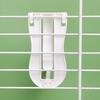 Bird Veggie Clip Holder Easy Install Chew Toy Parrot Cage Accessories Carrot Leafy Greens Feeder Durable Plastic Bird Supplies
