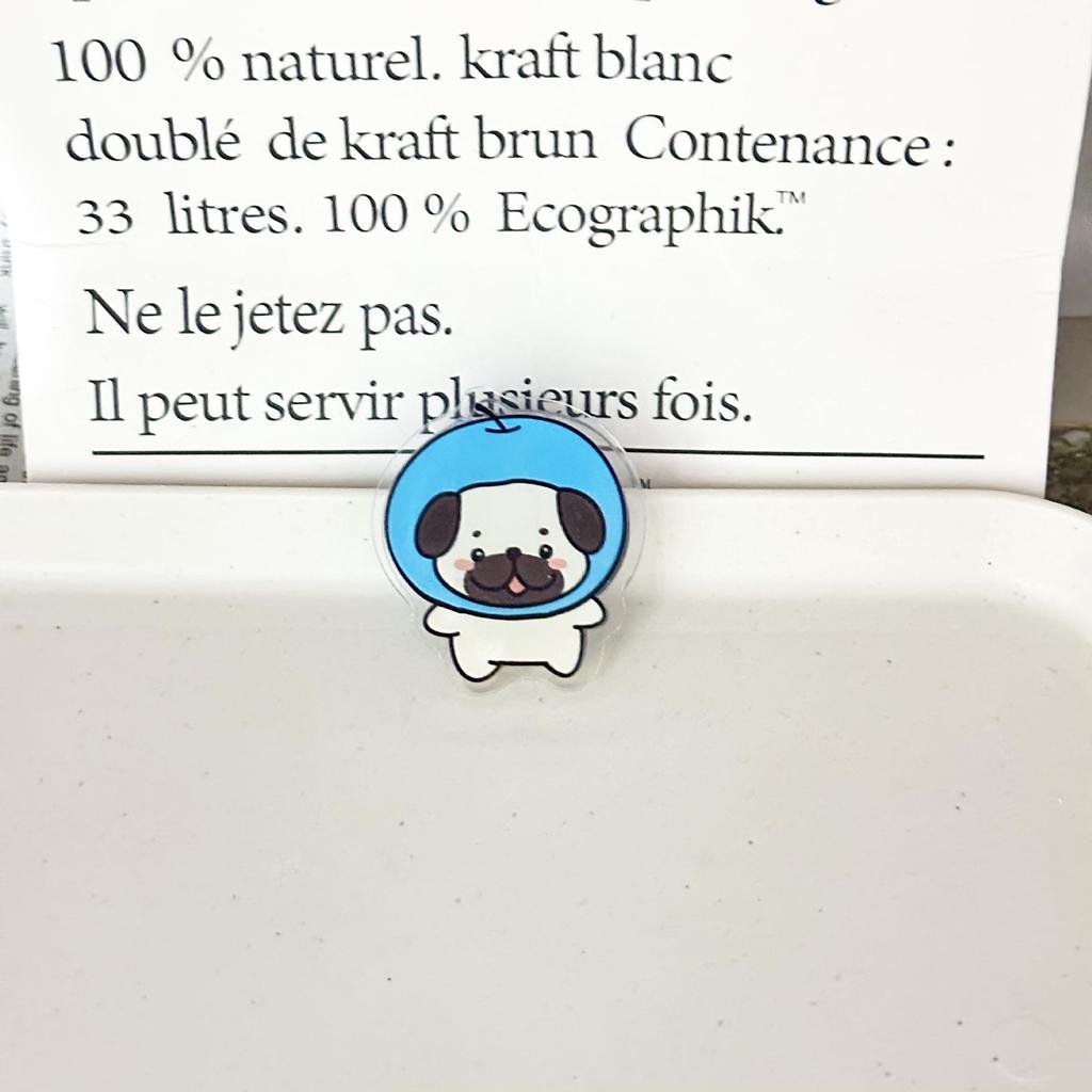 INS Puppy Cartoon Memo Clips - Cute Gift Sealing Clips for Students