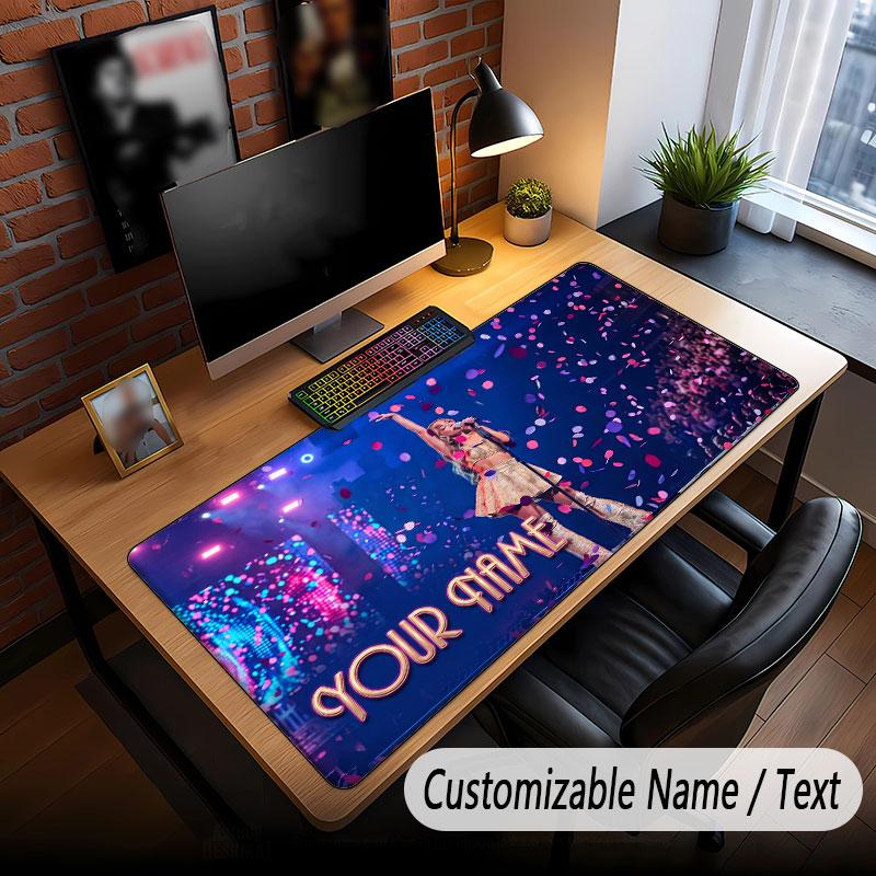 Custom Name Extended Mouse Pad,Ayliva Gaming Desk Mat For Home Office Desktop Decor