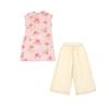 Girls' New Chinese Style Cheongsam Hanfu Set