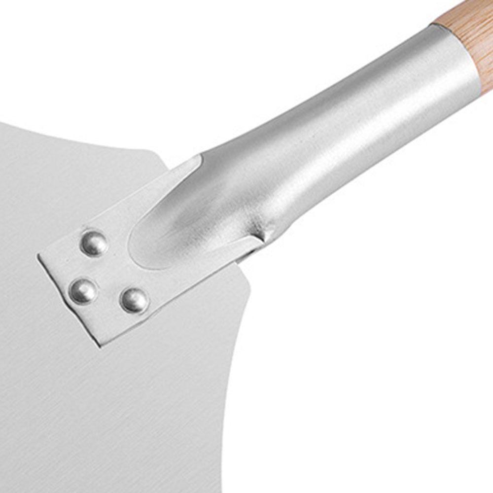 Aluminium Zinc Zinc Alloy Pizza Paddle Detachable Pizza Spatula Paddle Lightweight Pizza Peel  Kitchen Supply
