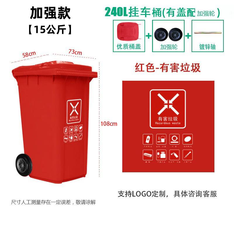 Property Waste Sorting Bin with Foot Pedal