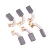 10Pcs Angle Grinder Carbon Brushes 6*10*17Mm Power Tool Motors Spare Parts